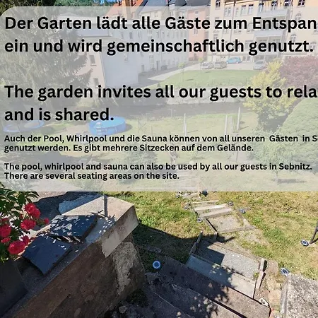 Hw1b - Urlaubsmagie Gemeinschaftsgarten Mit Pool, Sauna & Terrasse Sebnitz
