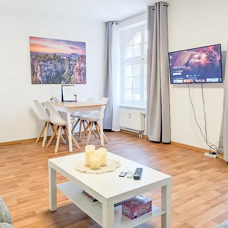 Urlaubsmagie - Hirschkaefer - Gemeinschaftsgarten, Sauna Und Saisonaler Pool - Hw1b * Sebnitz