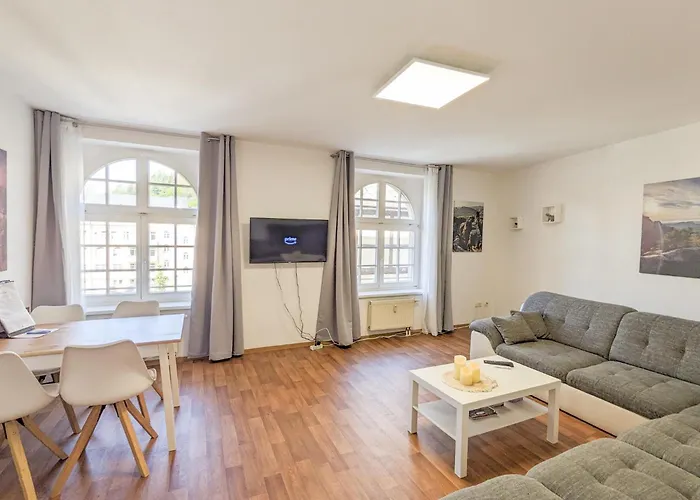 Hw1b - Urlaubsmagie Gemeinschaftsgarten Mit Pool, Sauna & Terrasse Appartement Sebnitz